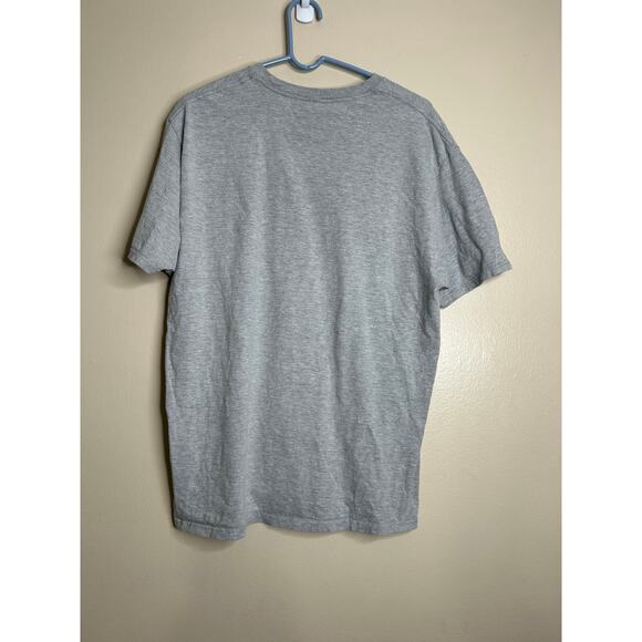 Mens XL Columbia Sportswear Company Sun And Clouds Graphic Tee Gray Logo T-Shirt - Picture 2 of 4